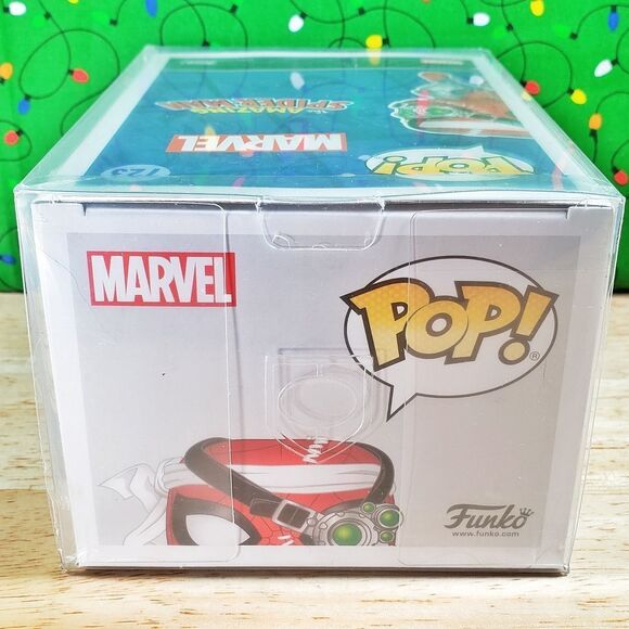 Funko PoP Marvel Cyborg Spider-Man #723 Target Only Exclusive + Protector NIB - Picture 9 of 10